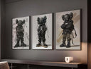 Nike Designer Toys Poster Set of 3 featuring HYPEBEAST KAWS style art in urban fashion theme.