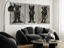 HYPEBEAST KAWS Nike Designer Toys art poster, capturing the essence of urban fashion in a creative format.