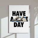 Nike Sneaker Wall Art Set of 3 presenting "Just Do It" text with stylish swoosh design.