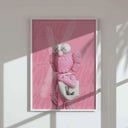 Bold Pink Hypebeast Wall Art Set of 3 highlighting urban art influences perfect for stylish interiors.