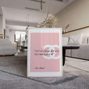 Fifth view of Pink Luxury Fashion Prints Set of 3, emphasizing modern fashion elements in decor.