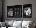 Stunning wall art collection with hip-hop themes, ideal for creating a gallery wall in any space.