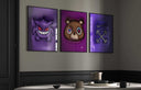 Vibrant 3D poster showcasing stylish graphics, ideal for modern spaces and Hypebeast enthusiasts.