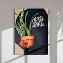 Set of 3 Black Man Art Posters by Haus of Prints, featuring vibrant depictions of cultural strength and identity.