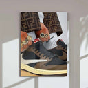 HAUS OF PRINTS Set of 3 Black Man Art Posters - BLACK ART featuring Set of 3 Black Man Art Posters design elements