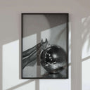 Black and white elegance captured in a fashion-inspired digital download, ideal for modern home decor.