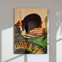 A focused view of the Set of 3 Printable Black Man Wall Art, showcasing joyful themes of identity and strength.