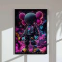 Set of 3 HYPEBEAST KAWS Teen Room Gaming Posters focusing on the eclectic art style perfect for modern teen decor.