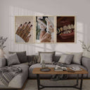 Beautiful printable Black Woman wall art set showcasing diverse and empowering themes of Black identity.