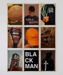 Set of 9 Black Men Wall Art featuring vibrant Afrocentric designs in a stunning gallery layout.