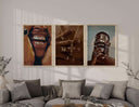 Bold Black Men Wall Art featuring the text "BLACK MAN" in a captivating design.