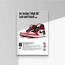 Streetwear Sneakerhead Decoration Poster showcasing iconic sneakers in vibrant colors for urban culture enthusiasts.