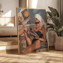 Third print from the Trendy Fashion Poster Set, ideal for adding flair to any living space.