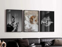 Elegant vintage fashion design featuring a model in trendy outfits with stylish accessories.