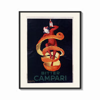 Framed Clown wrapped in orange peel print shown as a bold statement piece on a clean gallery wall