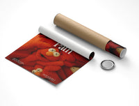 Off the Beaten Path poster rolled beside its crush-resistant shipping tube