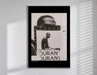 Kevin Durant basketball player portrait poster in a slim frame on a bright wall with soft window light