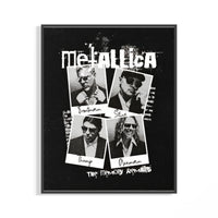 Framed Metallica The Memory Remains print shown as a statement piece on a gallery wall