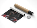 Michael Jordan poster rolled beside its crush-resistant shipping tube