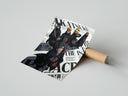 Rolled Akatsuki ninja characters posing poster beside its crush-resistant kraft shipping tube