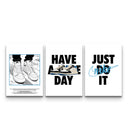 Nike Have a Nice Day sneaker poster set of three