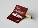 Porsche 911 Classic 1964 – Vintage Car Wall Art Poster