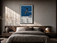 SZA SOS album cover art print in the music posters collection