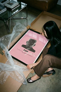 Tyler the Creator IGOR framed print hand-wrapped and packed for safe shipping