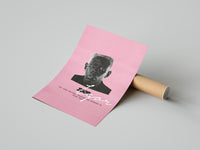 Tyler the Creator IGOR poster print laid beside its crush-resistant shipping tube